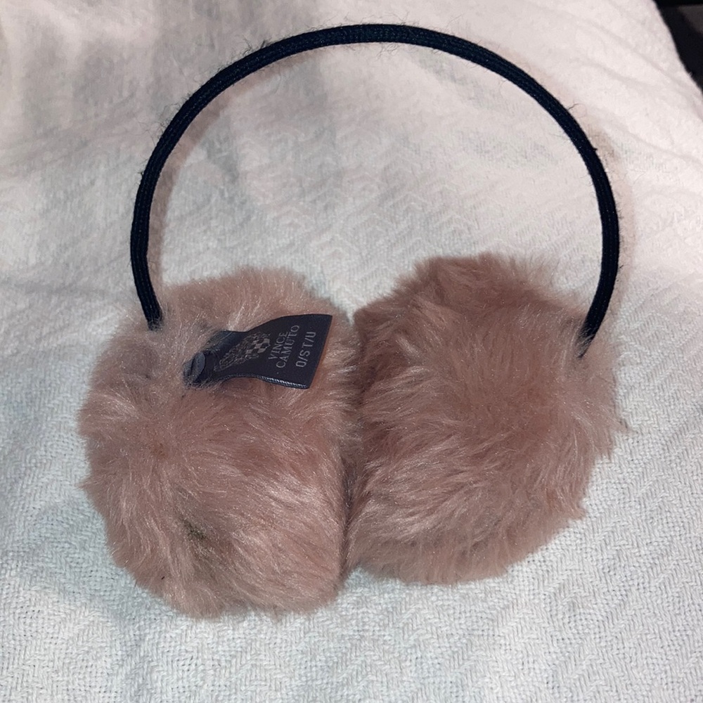 Vince camuto pink ear muffs
